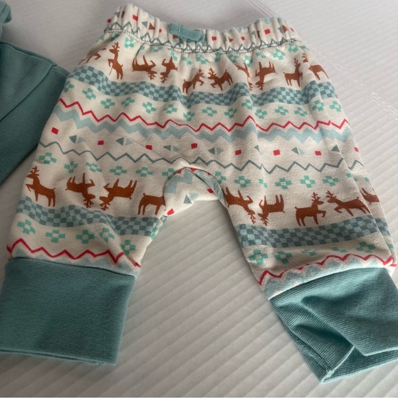 Cat & Jack brand | 0-3 M | Christmas Unisex baby set| sweater and pants set | - Picture 6 of 8